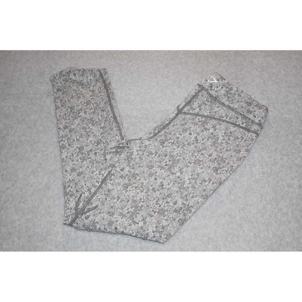 Gymshark Leggings Women Small Gray Digital Camo High Waisted Pants Workout